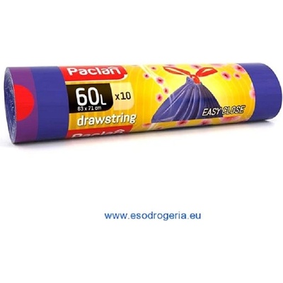 Paclan Aroma zaťahovacie 60 l 15 µm 10 ks fialové