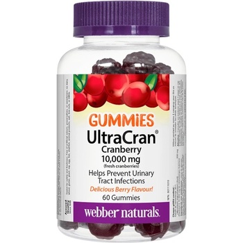 Webber Naturals UltraCran 10000 mg | Fresh Cranberries [60 желирани бонбони]