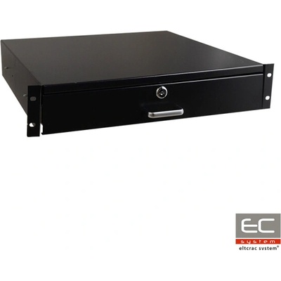 Výsuvná uzamykateľná zásuvka 19" 2U Pulsar EC-13103