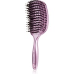 BrushArt Hair Vent blowdry hairbrush with boar bristles Четка за коса с влакна от найлон и глиган Large