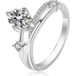Silenti Jewelry Сребърен пръстен "Утеха" - 5 - 49мм (15.6мм диам. )
