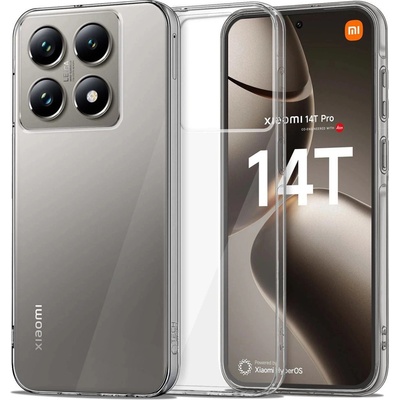 Tech-Protect Хибриден калъф Tech-Protect FlexAir за Xiaomi 14T Pro - прозрачен (5906302371334)