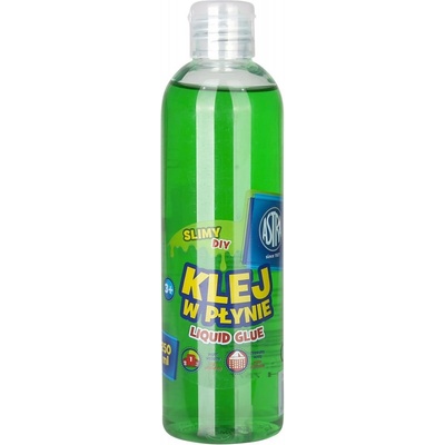 ASTRA Tekuté transparentní lepidlo SLIME Zelené, 250 ml