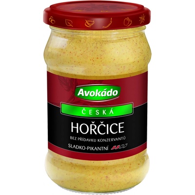 Avokádo hořčice česká 288g