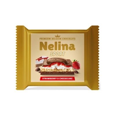 Nelina Sport Mléčná jahoda cheesecake 55 g