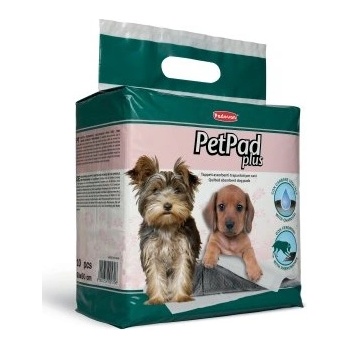 Padovan Petpad Carbon - Хигиенна постелка, постилащи памперси с активен въглен и феромони 60 / 60 см. 10 броя