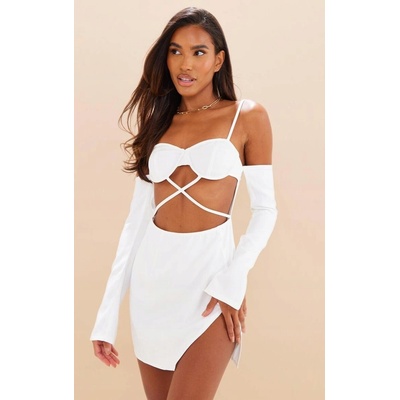 Prettylittlething mini šaty na bežný deň