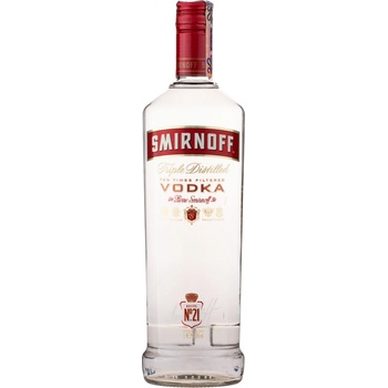 Smirnoff Red 1 l (holá láhev)
