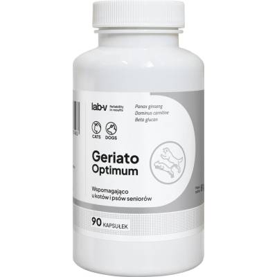 LAB-V Geriato Optimum - Podpora zdravia seniorov pre psy a mačky 90 kapsúl