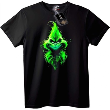 NOONEBRAND Тениска Grinch Зелен - 2XL, Black