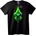 NOONEBRAND Тениска Grinch Зелен - 2XL, Black
