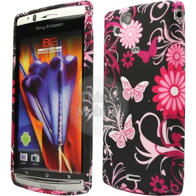 Sony Ericsson Xperia Arc X12/Arc S LT18 Flora V6 Калъф + Протект