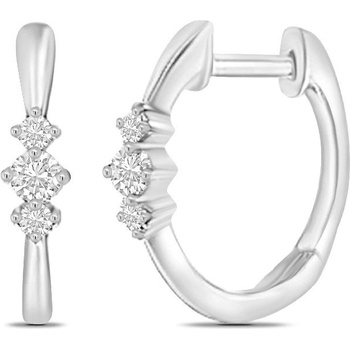 Eppi zlaté krúžky s oslnivými diamantmi Ciro E40879