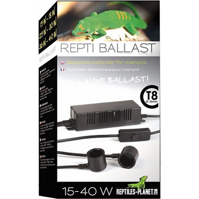 Savannah Repti-Ballast all in 1 - 15 to 40W - Електрически контролен, баласт за флуоресцентни тръби от 15 до 40 W