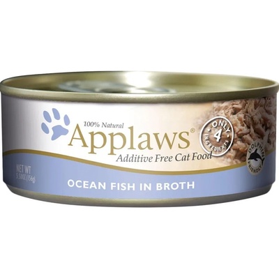 Applaws Ocean Fish in broth океанска риба в бульон 70gr