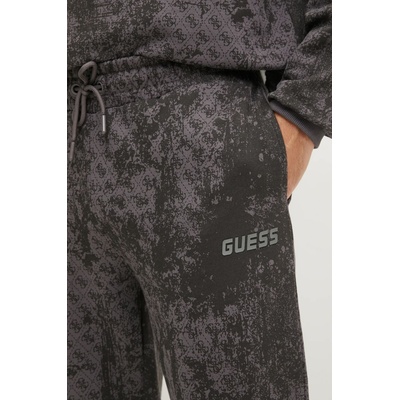 Guess Памучен спортен панталон Guess GOTAM в черно с десен Z5RB14 K9YI1 (Z5RB14.K9YI1)