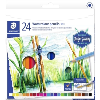 STAEDTLER Акварелни цветни моливи ass (24) (14610C C24)