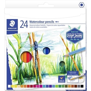STAEDTLER Акварелни цветни моливи ass (24) (14610C C24)