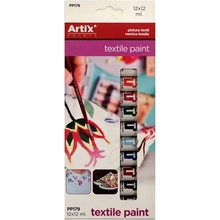 Artix Paints Sada barev na textil 12ks