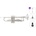 Latone LTR 500 Silver Elegance SET Bb Тромпет (LTR500SE-SET)