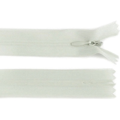 Špirálový zips skrytý šírka 3 mm dĺžka 60 cm dederón Farba: 314 modrošedá svetlá