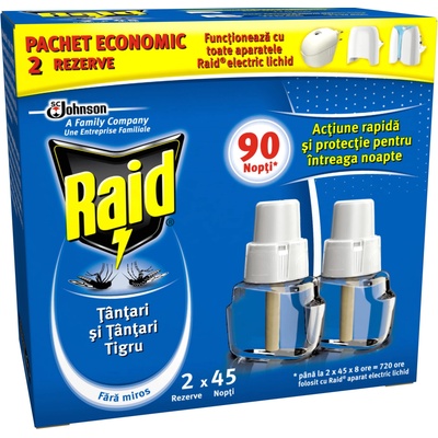 Raid Пълнител за електрически изпарител, 2 броя