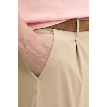 APC Памучен къс панталон A. P. C. short crew мъжки в бежово COHFU. H10198 (COHFU.H10198)