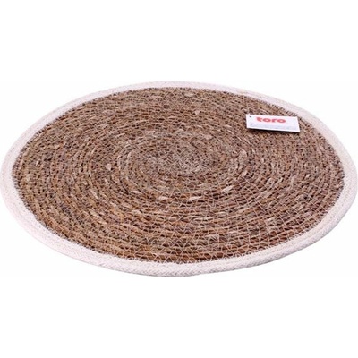 TORO prostírání KULATÉ 38cm MOŘSKÁ TRÁVA