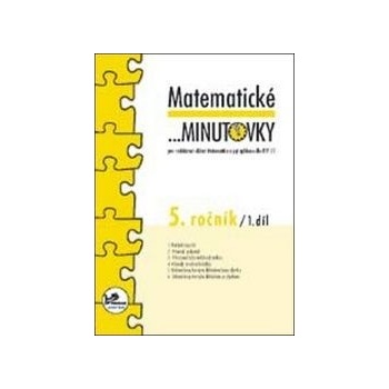 Matematické minutovky pro 5. ročník/ 1. díl Josef Molnár