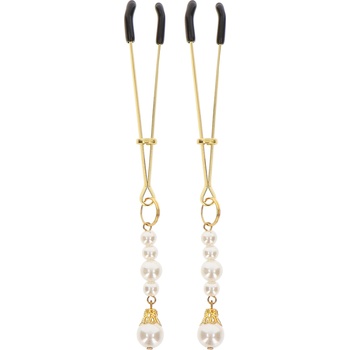 ostatní Taboom Nipple Play Tweezers With Pearls Gold