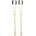 Taboom Nipple Play Tweezers With Pearls Gold