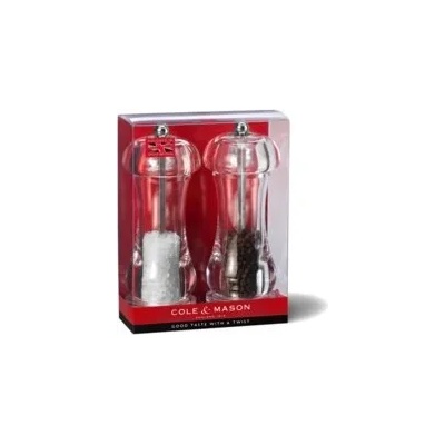 Cole & mason (Англия) Комплект мелнички за сол и пипер COLE & MASON CAPSTAN - 15.5 см (Cole & Mason H 175080)