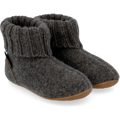 Haflinger Детски пантофи Haflinger Kid's Karlo Slippers - Anthracite - размер 33 (EU) (702-6033-0121)