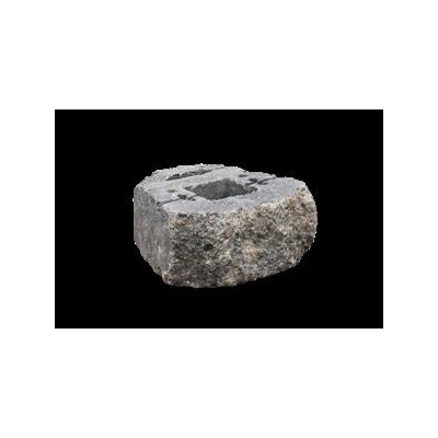 GEOSTONE miniBENT GRIND štípaný Bílá natur-černá C8