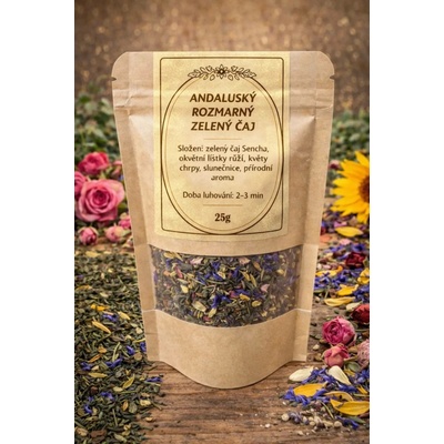 Golden Leaf Andaluský zelený čaj 25 g