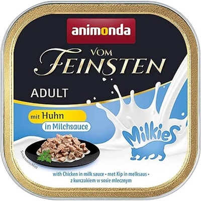 Animonda Vom Feinsten Classic with Chicken and Milk Sauce пастет за котка с пуешко и доматен сос 100gr