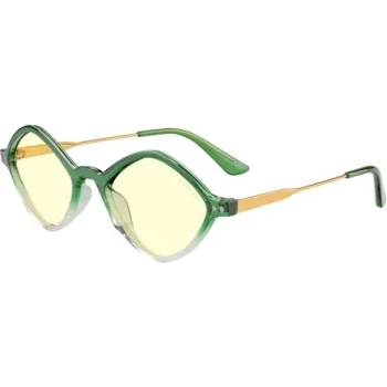 GUNNAR Компютърни очила GUNNAR Loki Asgard Edition - Emerald Gold Amber (LOK-01601)