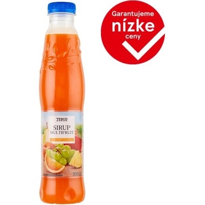 Tesco Sirup multifruit 0,7 l