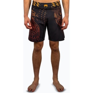 Venum Мъжки шорти за тренировка Venum Quetzal Fury Fightshorts black/fury red/tangerine