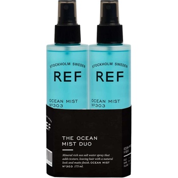 Ref Stockholm Duo Ocean Set Ref Stockholm: Океанът солена вода лак за коса меко и копринено покритие № 303 100 ml + The Ocean солена вода лак за коса меко и копринено покритие № 303 175 мл