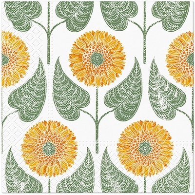 PAW Ubrousky L Sunflowers Pattern 33x33cm