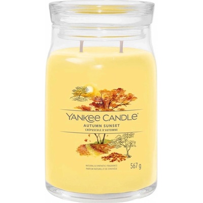 Yankee Candle Signature Autumn Sunset 567 g – Zboží Dáma