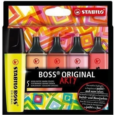 Stabilo Boss Arty 10 ks teplé odstíny 70/5-02-1-20