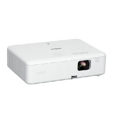 Мултимедиен проектор, Epson CO-W01, WXGA (1024 x 768, 16: 10), 3 000 ANSI lumens, 15 000: 1, VGA, HDMI, USB, 24 months, Lamp (V11HA86040)