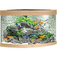 Juwel Trigon LED 190 akvarijný set rohový svetlé drevo 985 x 70 x 60 cm, 190 l