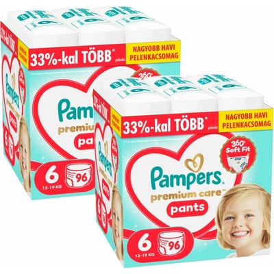 Pampers Premium Care 6 192 ks