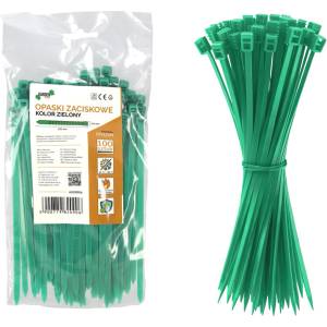 Garden Line Комплект 100 кабелни превръзки за сенчеста мрежа 0, 5x15cm 66695 (AGO0906)