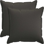 vidaXL Калъфка за възглавница 2 pcs HOUTEN Тъмносиво 55 x 55 см (920325)