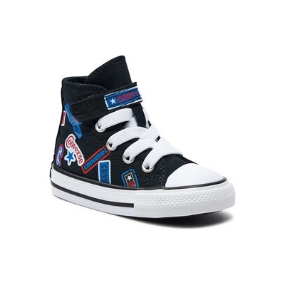 Converse Кецове Chuck Taylor All Star Easy On Stickers A06357C Черен (Chuck Taylor All Star Easy On Stickers A06357C)