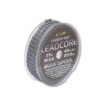 ESP Olověná šnúra Leadcore Choody Silt 25m 45lb